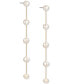 ფოტო #6 პროდუქტის Imitation Pearls Earrings Dripping in 18K Gold Plating