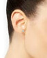 ფოტო #2 პროდუქტის Diamond Halo Stud Earrings (1/2 ct. t.w.) in 10k Gold