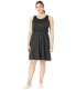 Фото #1 товара prAna 294274 Women Plus Size Mandoline Dress Black Size 1X