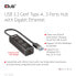 Фото #5 товара Club 3D USB 3.2 Gen1 A 3-P Hub Gigabit Ethernet