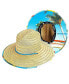 Off Coast Straw Lifeguard Hat
