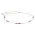 Фото #2 товара Cord necklace with rhodonite HE27K3S-LP