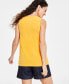 Фото #2 товара Women's O-Ring Cowlneck Top, Created for Macy's