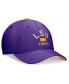 Фото #4 товара Men's Purple LSU Tigers Primetime Rise Swoosh Flex Hat