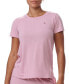 ფოტო #13 პროდუქტის Women's Short-Sleeve Crewneck Sleep Tee