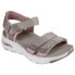 Taupe Webbing / Pink