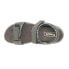 Фото #7 товара Propet Travelactiv Aspire Strappy Womens Grey Casual Sandals WST053P-022