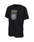 ფოტო #4 პროდუქტის Men's Black North Carolina Tar Heels Veterans Camo T-shirt