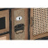 Chest of drawers DKD Home Decor Black Natural Fir MDF Wood Vintage 87 x 34 x 81,5 cm