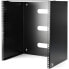 Фото #1 товара StarTech.com 12U Wall Mount Network Rack - 14 Inch Deep (Low Profile) - 19" Patch Panel Bracket for Shallow Server and IT Equipment - Network Switches - 125lbs/57kg Weight Capacity - Black - Wall mounted rack - 12U - 56.7 kg - 8.7 kg - Black