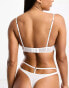 Фото #2 товара ASOS DESIGN Lorna bridal premium embroidered underwired bra in white