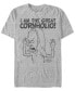 Фото #1 товара Beavis and Butthead MTV Men's The Great Cornholio Logo Short Sleeve T-Shirt
