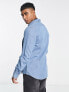 Фото #3 товара Scalpers denim shirt in blue