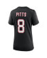 Women's Kyle Pitts Black Atlanta Falcons Game Jersey