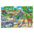 Фото #1 товара Puzzle Ein Tag im Zoo 3x24 mit Poster