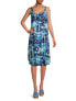 Фото #2 товара NIC+ZOE Women's Summer Solstice Dress in Blue Multi Size L