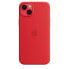 Фото #5 товара Чехол силиконовый Apple iPhone 14 Plus с технологией MagSafe - (PRODUCT)RED - Чехол - Apple - iPhone 14 Plus - 17 см (6.7") - Красный