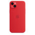 Чехол для iPhone 14 Plus Silicone Case with MagSafe - (PRODUCT)RED - Apple - 17 см (6.7") - Красный - Стильный Apple iPhone 14 Plus (MPT63ZM/A) Красный, Резина - фото #5