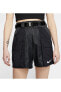 Şort Kadın Siyah Sportswear Swoosh Women's Woven Shorts - Black Dd2095-010