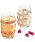 Rattan & Glass Tumblers, Set of 2, Created for Macy's