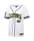 Фото #3 товара Men's White and Navy Cal Bears Free Spirited Baseball Jersey