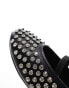 Фото #8 товара Public Desire Mina studded ballet flat in black