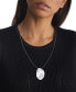 ფოტო #2 პროდუქტის Stainless Steel Structural 24" Adjustable Pendant Necklace