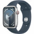 Фото #1 товара Умные часы Apple Series 9 Синий Серебристый 45 mm