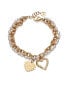 Фото #1 товара Timeless gold plated bracelet with pearls Chic 1363P01012