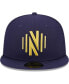 ფოტო #3 პროდუქტის Men's Navy Nashville Sc Patch 59Fifty Fitted Hat