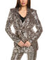 Фото #1 товара Badgley Mischka Classic Sequin Jacket Women's