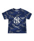 ფოტო #2 პროდუქტის Toddler Boys and Girls Navy New York Yankees Field Ball T-shirt and Shorts Set