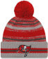 New Era NFL Gray Sideline Winter Hat - Tampa Bay Buccaneers, gray