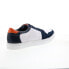 Фото #8 товара French Connection Fender FC7208L Mens Blue Leather Lifestyle Sneakers Shoes