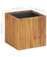 Фото #3 товара Garden Raised Bed Pot 13.2"x13.2"x13.2" Solid Acacia Wood