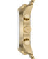 ფოტო #2 პროდუქტის Men's Chronograph Split Gold-Tone Stainless Steel Bracelet Watch 51mm