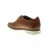 Фото #6 товара Nunn Bush New Haven Wingtip Oxford 84849-229 Mens Brown Wide Oxfords Shoes 10