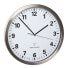 Фото #1 товара Часы настенные TFA 60.3523.02 - AA - 1.5 V - Серебристые - Белые - Нержавеющая сталь - Стекло - 43 мм