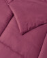 Фото #5 товара Color Hypoallergenic Down Alternative Light Warmth Microfiber Comforter, Twin, Created for Macy's