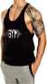 Фото #3 товара Men's Sports Tank Top Muscle Gym Workout Shirt Bodybuilding Sleeveless T-Shirt Stringer Fitness