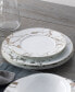 Фото #6 товара Raptures Platinum Set of 4 Dinner Plates, Service For 4
