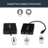 Фото #7 товара USB-C to Dual Gigabit Ethernet Adapter with USB (Type-A) Port - Wired - RJ-45 - USB - 5000 Mbit/s - Black