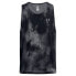 UNDER ARMOUR Laser Wash sleeveless T-shirt Black / Castlerock / Reflective, L - фото #4