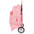 Фото #3 товара Школьный рюкзак с колесиками Vicky Martín Berrocal In bloom Розовый 33 X 45 X 22 cm