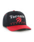 Фото #3 товара Men's Black, Red Toronto Raptors Super Hitch Adjustable Hat