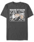 ფოტო #1 პროდუქტის Men's Make It Rain Short Sleeve Crew T-shirt