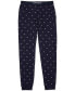 Men's Stretch Croc Logo-Print Pajama Joggers