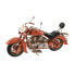 Декоративная фигура Home ESPRIT Мотоцикл Серый Оранжевый Vintage 27 x 11 x 15 cm (2 штук)