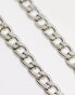 SVNX Chunky silver neck chain