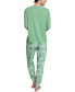 Фото #2 товара Пижама Muk Luks Supersoft Ribbed Pajama